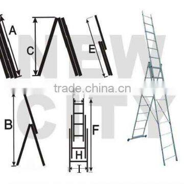 Aluminum Super Aluminum Multi-Position Extension Ladders