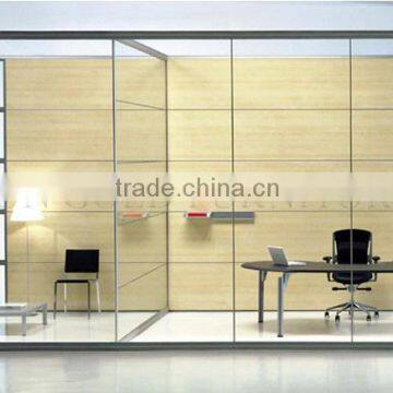 The best wide vision feeling full glass partition, soundproof office partition wall for working ( SZ-WSP371)