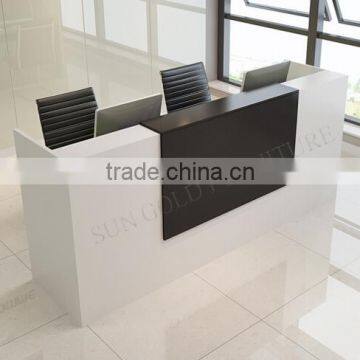 Modern Reception Counter Office Reception Desk Design (SZ-RTB008-2) photo-3