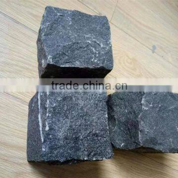 Hot Sale Black Cube Stone for Paving