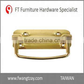 High Quality Brass Plate Iron Chest Handle