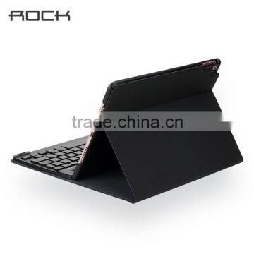 ROCK Bluetooth Keyboard PU Leather Case for Ipad Pro 9.7 Build in Island Style Magnetic Detachable Keyboard Flipcase for Ipadpro photo-2