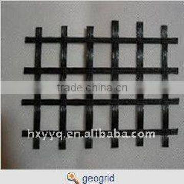 two-directional fiberglass geogrid for construction