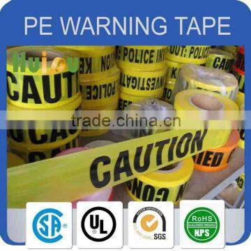 china factory environmentally sensitive warning tape