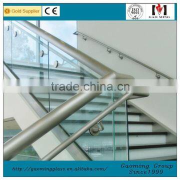 Glass Stair with Glass Handrail