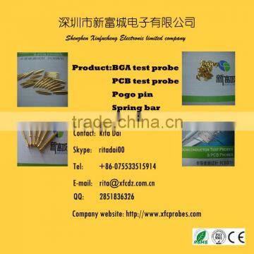 Spring Wire Phosphor Bronze Spring Loaded Contact Pins Series Precision Pogo Pin PCB Testing Probe photo-6