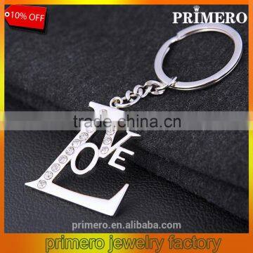 Unique Letter LOVE Rhinestone handbag Pendant Key Chain Bag Charm Jewelry