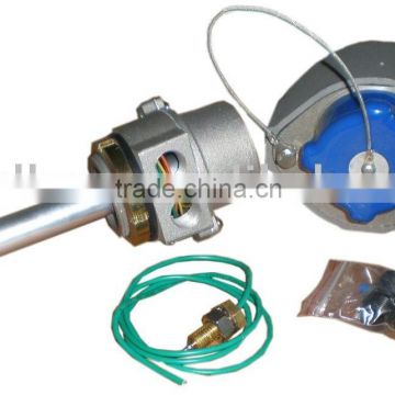 Optic sensor(overfill detection system,tank truck part,socket)