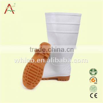 White Rubber Boots Rain Boots for Anti-acid With Long Sleeve photo-4