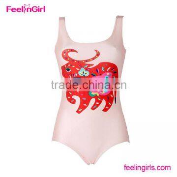 Burst Fashion Waisted Wave Point Push-up Bikini Sets photo-2