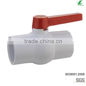 ASTM plastic pvc compact ball valve