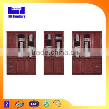 India style simple office wooden file cabinet
