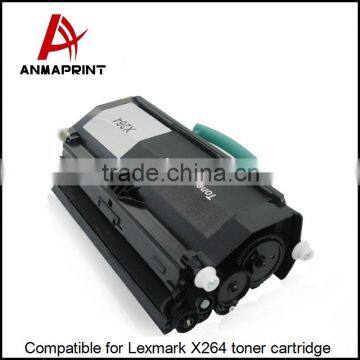 Anmaprint Cartridge X264 compatible toner cartridges for Lex mark X264/363/364 laser toner cartridges