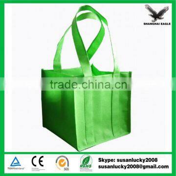 No woven shop bag with branded logo printing