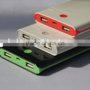 2014 high quality portable power bank charge 12000mah