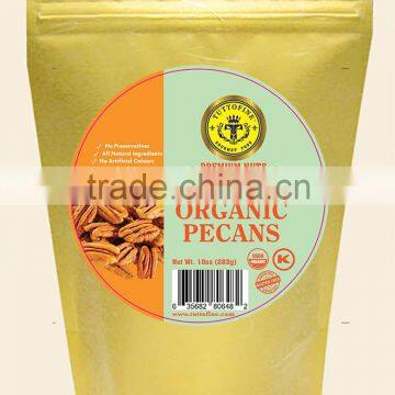 Organic Pecans, Gluten Free and Kosher