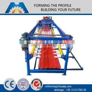 automatic steel sheet manual/ hydraulic stacker