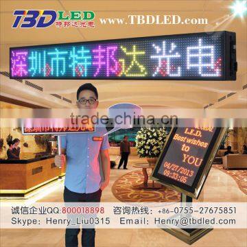 Professional custom-made ultra-thin for mini led display / Direct manufacture Mini led display / led moving message display sign