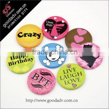 2015 the new product wholesale custom lovely modelling magnetic button badge