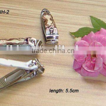 Metal Plated Nail clipper with pretty girl printing