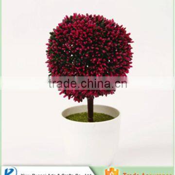 cheap round shape fake tree artificial plant for indoor decor