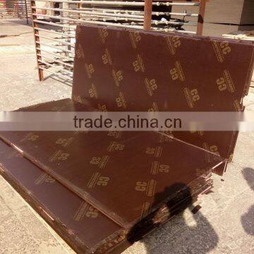 wbp melamine glue film faced 18mm plywood construction material for wood