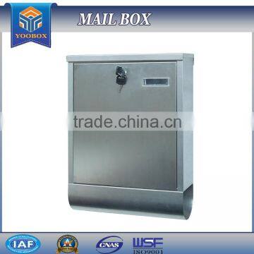 Yoobox-0131A Germany Stainless Steel Letter Box/Postbox/Mailbox Mails Container