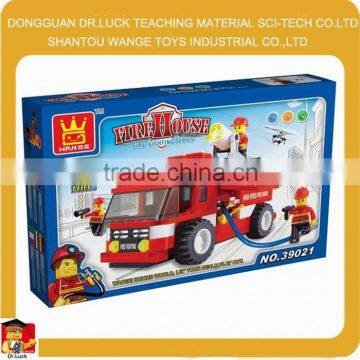 The Fire fighter building block child toy for boys