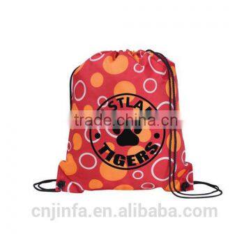 custom nylon waterproof drawstring bag