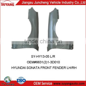 Steel Front Fender For Hyundai Sonata Car Body Parts OEM#6631(2)1-3D010