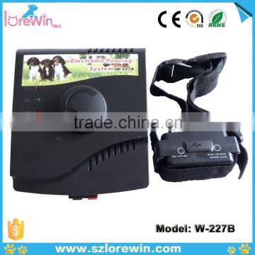 Waterproof Rechargeable Outdoor Electronic Dog Fence Electric Shock System Train Collar Pet Fence System W-227B photo-2