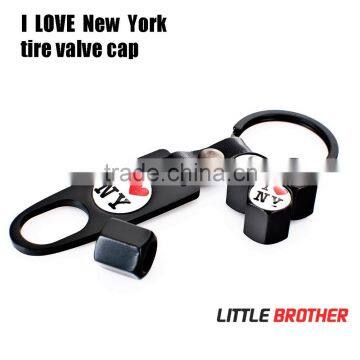Tyres Valve Caps With New York Logo