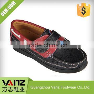 Children Less Grinding Better Quality Pu Leather Boat Shoes                        
                                                Quality Choice