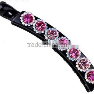 Electrical Banana Clip Hair Accessory Hair Ornaments With Crystla photo-2
