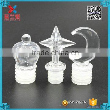 2016 exquisite clear plastic stopper for sale