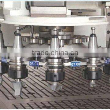 Jinan Factory Supply Heavy Structure Servo Motor HSD6KW Spindle ATC Woodworking Cnc Router for Sale