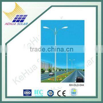 Kehua 150W Octagonal LED Steel Street Light Pole Bridgelux Cree Epistar