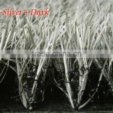 Hot Sale! Garden Landscaping /Decorationg Artificial Grass (PPE352420DQ-Silver+Dark)