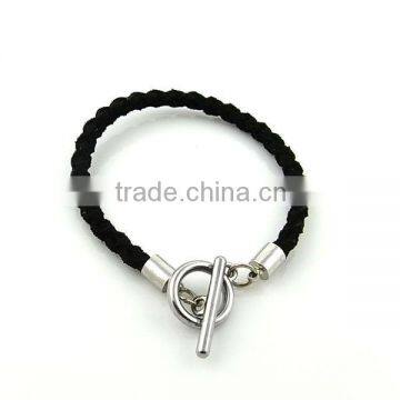 fashion leather braided bracelet