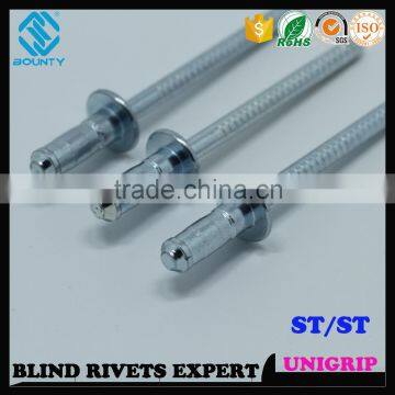 QUALITY FACTORY HIGH SHEAR AND TENSILE STRENGTH STEEL UNI-GRIP POP RIVETS photo-2