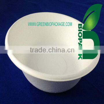 750ml 100% Sugarcane Bagasse Biodegradable Soup Bowl