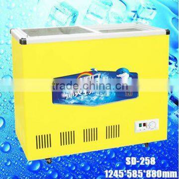 SD-238 Open Top Refrigerator,open Showcase Refrigerator Icecream Freezer Deep Freezer Compressor photo-4