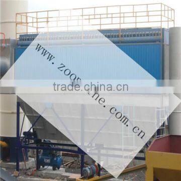 high efficiency asphalt plant dust collection system