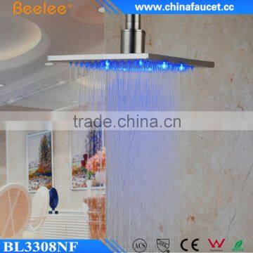 Wholesaler Bathroom High Pressure Ceiling Waterfall LED Light Head Shower photo-2