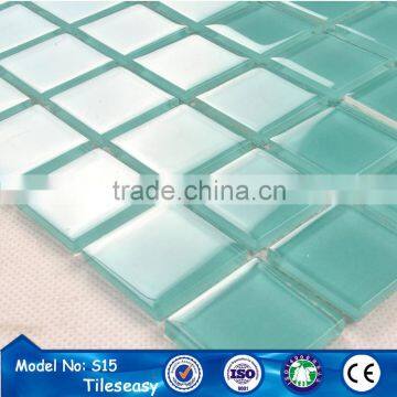 Italian Discount Clear Transparent Crystal Glass Mosaic Tile photo-3