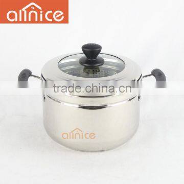 Promotional Allnice Stainless Steel Cookware Set/stock Pot/casserole/cooking Pot Japanese Series With Capsule Bottom photo-2