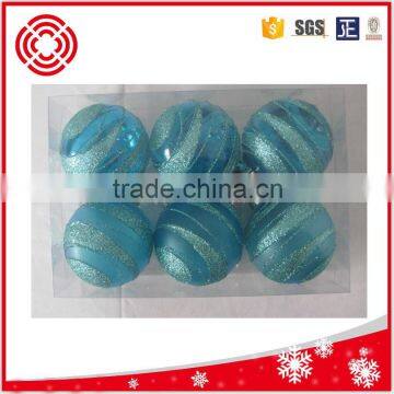 Painted Plastic Christmas Transparent Ball