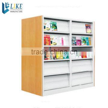 periodical rack metal bookcase