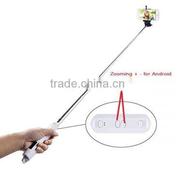 Handheld Extendable Bluetooth Monopod Selfie Stick with Zoom function for Android