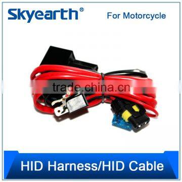 Automotive car&amp;motorcycle hid and led motorcycle cable harness